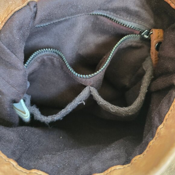 Lucky Brand Brown Leather Handbag - Picture 8 of 12